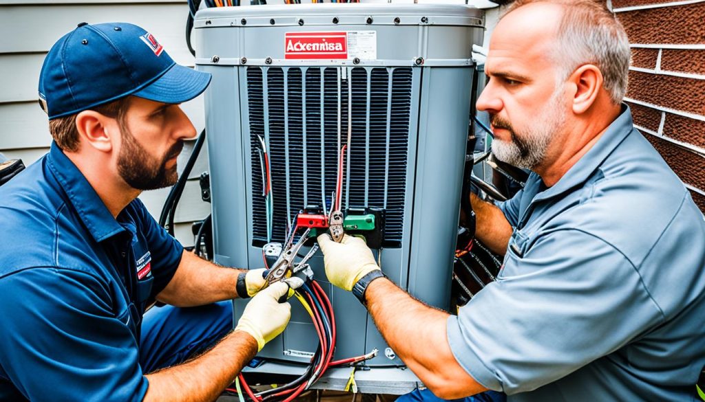 professional AC technicians image
